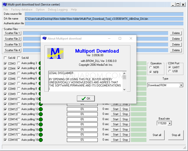 Multiport Download Tool v3.0936