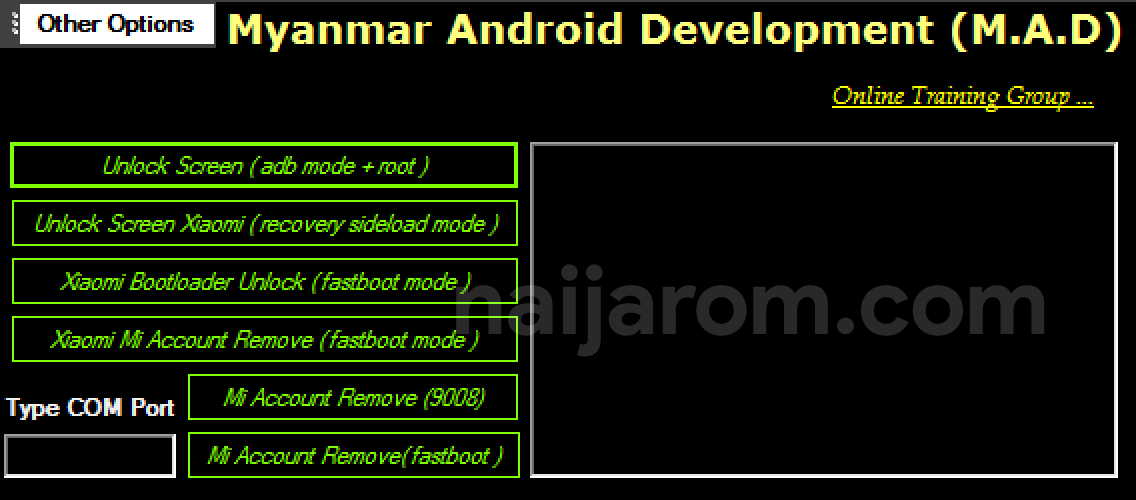 Myanmar Android Development Tool