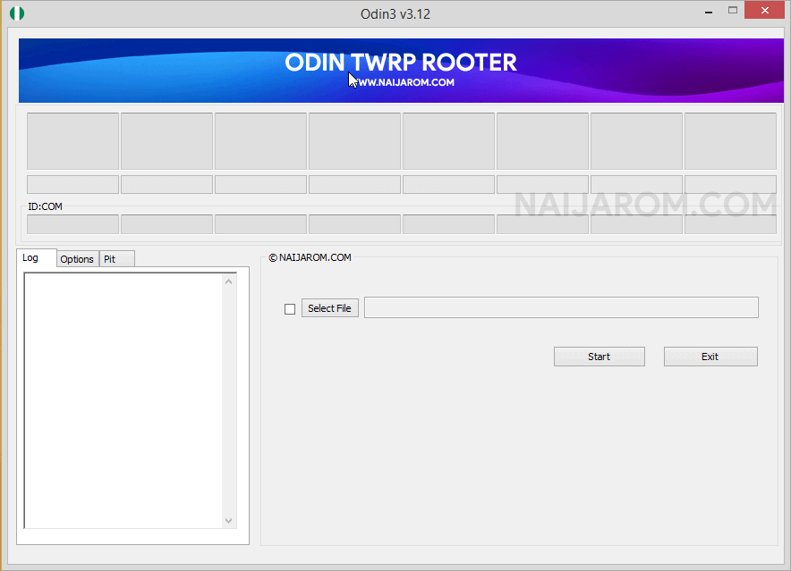 Odin TWRP Rooter