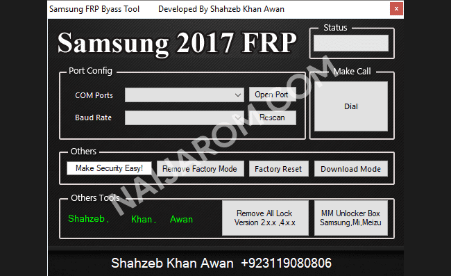 Samsung 2017 FRP Remover